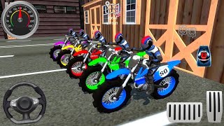 Motos Dirt Bike Offroad Racing Motorcycle 3D Driving Multiplayer Android Gameplay Off-road Outlaws