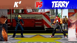 Mugen KOF Terry vs K 2022 Ikemen