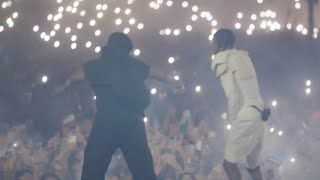 Travis Scott brings out Kanye West in Rome