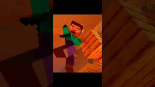 Minecraft steve save the life of alex #minecraft #shorts