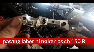 pasang bearing di noken as cb 150 r || #noken as #cara_pasang