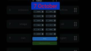 7 October Hold Box Hold Coin Hold Box Passphrase Today 7 October | Hold coin hold box today