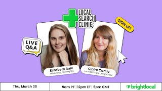 GBP Verification and Thoughts on AI for Location Pages | Local Search Clinic with Elizabeth Rule