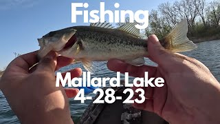 Fishing Mallard Lake 4-28-23