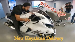 New HayaBusa Delivery | Aryan Suzuki | @DVINKANNADA ❤️   #goldtownbiker