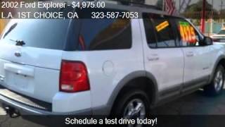 2002 Ford Explorer  - for sale in LOS ANGELES, CA 90002