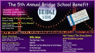 5th Annual Bridge School Benefit 1991 Neil Young, John Lee Hooker, Willie Nelson, Don Henley (Audio)