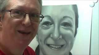 Airbrush Mel 24 - How I painted my Self Portrait