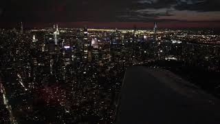 Flying Around New York City at Night in Mooney M20J 201