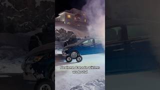 Car stopped working at -50 degrees centigrade in Yellowknife Canada