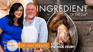 Ricotta & Mushroom Chips & Salmon w/ Pickled Mushrooms | Chef Patrick Feury | Cooking for Baby & Me