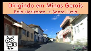 🚙 ⁴ᴷ BR | Belo Horizonte MG ➜ Santa Luzia MG | 2020-05-12 | 【Driving in Brazil】