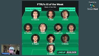 Full Time Round Up XI of the Week