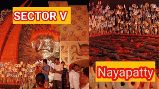 Sector v Nayapatty. Kali Puja 2023 Best Pandal #kalipuja2023 #kalipuja #kalithakur #boromaanaihati