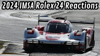 2024 IMSA Rolex 24 Reactions