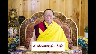 A Meaningful Life - Tai Situpa Rinpoche