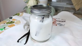 Homemade Vanilla Bean Sugar