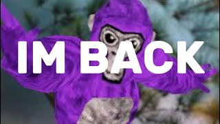 I’m back (gorilla￼tag)