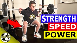 Leg Workout For SOCCER Players | Lower Body Exercises for Soccer