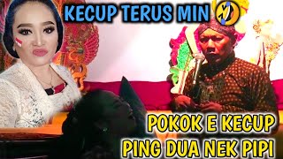 Pak seno di KECUP karo mimin‼️Tatin dadi tukang kompor ben mimin cium pak seno #dalangseno  #tatin