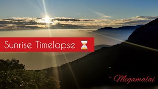 #shorts Sunrise Timelapse - Megamalai | India