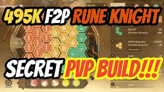 Weekly Update Rune Knight PVP build [filipino]