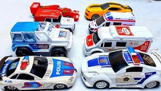 Mobil Polisi,Excavator,Pesawat Terbang,Bis Tayo,lightning Mcqueen,Mobil Balap