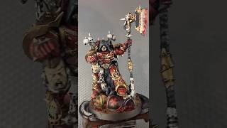 World Eaters Master of Executions painting process! #40k #warhammer40k #warhammer #painting #paint