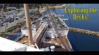 Exploring the Upper Decks of the Queen Mary