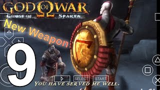 God Of War: Ghost Of Sparta - Gameplay Walkthrough Part 9 - Sparta Weapon (PPSSPP Emulator)