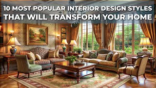 10 Most Popular Interior Design Styles That Will Transform Your Home