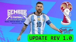 PS3 PES 23 Gemboxpatch Update Rev 1.0 World Cup Qatar Squads