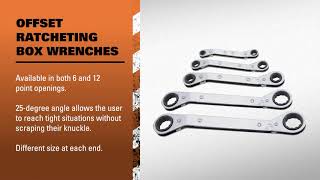 LANG - Offset Ratcheting Box Wrenches