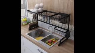 Over sink dish rack