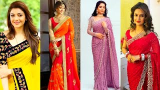 Saree Design/ Saree Design For Girl Simple/ Saree Design For Girl/ Saree Design 2024