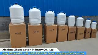 China manufacturers and exporter of 2-100liter liquid nitrogen containers