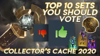 TOP 10 CACHE SETS YOU SHOULD VOTE - Collector's Cache 2020