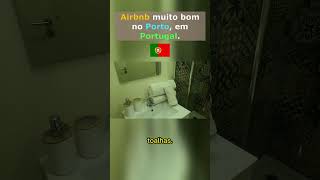 Quanto paguei nesse Airbnb no centro do Porto, em Portugal.