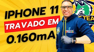 IPHONE 11 TRAVADO EM 0.160mA ASSISTAM ATÉ O FINAL