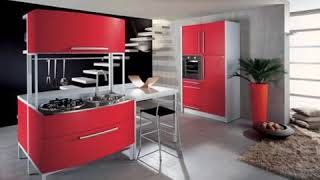 beautiful red kitchen design ideas