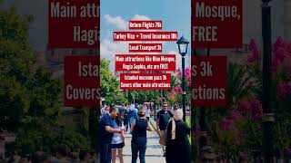 Istanbul trip cost | Travel to Instanbul #istanbul #istanbulturkey #travelabroad  #thekritisinghal