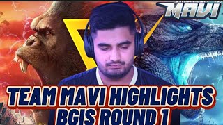 Mavi | Team Mavi Highlights Today | Bgis round 1 point table | Global Esports Highlights Today Bgis