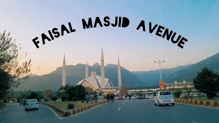 ISLAMABAD, PAKISTAN FAISAL MASJID AVENUE