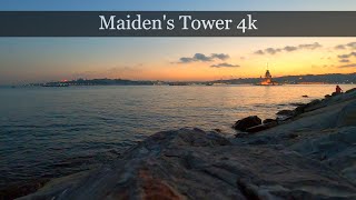 Maiden's Tower timelapse 4K