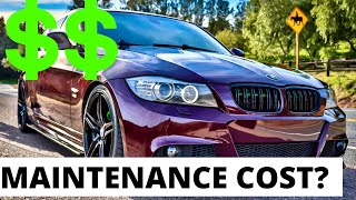 HERE IS HOW MUCH IT COST ME TO MAINTAIN MY BMW E90 328i xDrive