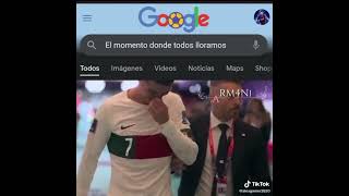 Momentos más tristes del fútbol sin duda 😔😔 #qatar2022 #sad #cr7 #viral #shortsviral