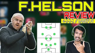 F.HELSON 4-2-2-2 COUNTER ATTACK MANAGER REVIEW| GAMEPLAY REVIEW. | SOCCER CHALLENGE.11