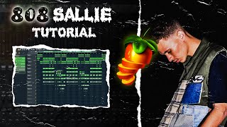 How To Make a CRAZY Beat Like 808 Sallie | Fl Studio 20