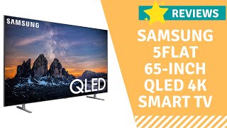 Samsung Flat 65-Inch QLED 4K Q80 Series Ultra HD Smart TV with HDR and Alexa Compatibility Overview