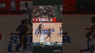 ``NEXT POINT WINS``- INSANE OVERTIME ENDING IN WARRIORS VS MAVERICKS SUMMER LEAGUE THRILLER! #shorts